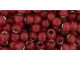 TOHO Glass Seed Bead, Size 6, Silver-Lined Milky Pomegranate (Tube)