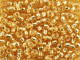 TOHO Glass Seed Bead, Size 6, Silver-Lined Med Topaz (Tube)