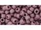 TOHO Glass Seed Bead, Size 6, Opaque Lavender (Tube)