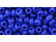 TOHO Glass Seed Bead, Size 6, Opaque Navy Blue (Tube)