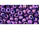 TOHO Glass Seed Bead, Size 6, Higher-Metallic Grape (Tube)