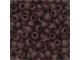 TOHO Glass Seed Bead, Size 6, Opaque-Frosted Oxblood (Tube)