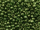 TOHO Glass Seed Bead, Size 6, Gold-Lustered Fern (Tube)