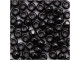 TOHO Glass Seed Bead, Size 6, Opaque Jet (Tube)