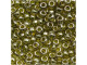 TOHO Glass Seed Bead, Size 6, Gold-Lustered Green Tea (Tube)