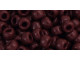 TOHO Glass Seed Bead, Size 6, Opaque Oxblood (Tube)