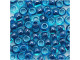 TOHO Glass Seed Bead, Size 6, Inside-Color Aqua/Capri-Lined (Tube)