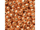TOHO Glass Seed Bead, Size 6, PermaFinish - Galvanized Rose Gold (Tube) TOHO Glass Seed Bead, Size 6, PermaFinish - Galvanized Rose Gold (Tube)