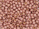 TOHO Glass Seed Bead, Size 6, PermaFinish - Matte Galvanized Peach Coral (Tube)