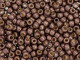 TOHO Glass Seed Bead, Size 6, PermaFinish - Galvanized Matte Mocha Frost (Tube)