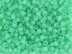 TOHO Glass Seed Bead, Size 8, 3mm, Ceylon Frosted Celery (Tube)