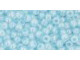 TOHO Glass Seed Bead, Size 8, 3mm, Ceylon Aqua (Tube)