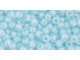 TOHO Glass Seed Bead, Size 8, 3mm, Ceylon Aqua (Tube)