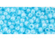 TOHO Glass Seed Bead, Size 8, 3mm, Ceylon Aqua (Tube)