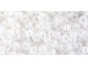 TOHO Glass Seed Bead, Size 8, 3mm, Ceylon Snowflake (Tube)