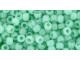 TOHO Glass Seed Bead, Size 8, 3mm, Milky Kiwi (Tube)