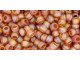 The uniform size and shape of Toho seed beads make them an excellent choice for beadwork and consistently-sized spacers.Toho seed beads are usually colorfast; however, galvanized and silver-lined  beads may fade over time. Protect them from bleach, excessive friction and direct sunlight to keep them looking like new. Seed Bead Facts What are seed beads? Popular, tiny glass beads commonly used for weaving and embellishment.How are they made? Glass is pulled or drawn using a hollow tube, and then   the glass is cut in small pieces. They are sometimes reheated to round   the ends.What's that funny little zero? That zero refers to   the number of aughts, which is a unit used to indicate the size of   small beads. The scale is inverted, so larger numbers of aughts   correspond to smaller beads (i.e. the bigger the number, the smaller   the bead). Size 11 would be 00000000000, but since that takes up too much   room, it is abbreviated to 110.  See Related Products links (below) for similar items and additional jewelry-making supplies that are often used with this item. 