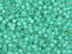 TOHO Glass Seed Bead, Size 8, 3mm, Silver-Lined Milky Teal (Tube)