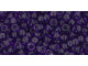 TOHO Glass Seed Bead, Size 8, 3mm, Transparent Sugar Plum (Tube)
