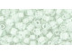 TOHO Glass Seed Bead, Size 8, 3mm, Reflection - Honeydew (Tube)