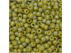 TOHO Glass Seed Bead, Size 8, 3mm, Semi Glazed Rainbow- Lemongrass (Tube)