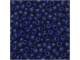 TOHO Glass Seed Bead, Size 8, 3mm, Semi Glazed - Navy Blue (Tube)