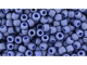 TOHO Glass Seed Bead, Size 8, 3mm, Semi Glazed - Soft Blue (Tube)