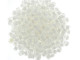 TOHO Glass Seed Bead, Size 8, 3mm, Reflection - White (Tube)