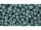 TOHO Glass Seed Bead, Size 8, 3mm, Semi Glazed - Turquoise (Tube)