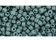 TOHO Glass Seed Bead, Size 8, 3mm, Semi Glazed - Turquoise (Tube)