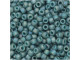 TOHO Glass Seed Bead, Size 8, 3mm, Semi Glazed Rainbow - Turquoise (Tube)