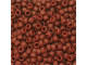 TOHO Glass Seed Bead, Size 8, 3mm, Semi Glazed - Orange (Tube)