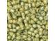 TOHO Glass Seed Bead, Size 8, 3mm, Inside-Color Black Diamond/Orange Creme-Lined (Tube)