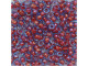 TOHO Glass Seed Bead, Size 8, 3mm, Inside-Color Lt Sapphire/Hyacinth-Lined (Tube)