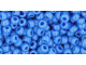 TOHO Glass Seed Bead, Size 8, 3mm, Opaque Cornflower (Tube)