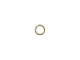 Antiqued Brass Plated Jump Ring, Round, 4mm (ounce)