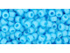 The uniform size and shape of Toho seed beads make them an excellent choice for beadwork and consistently-sized spacers.Toho seed beads are usually colorfast; however, galvanized and silver-lined  beads may fade over time. Protect them from bleach, excessive friction and direct sunlight to keep them looking like new. Seed Bead Facts What are seed beads? Popular, tiny glass beads commonly used for weaving and embellishment.How are they made? Glass is pulled or drawn using a hollow tube, and then   the glass is cut in small pieces. They are sometimes reheated to round   the ends.What's that funny little zero? That zero refers to   the number of aughts, which is a unit used to indicate the size of   small beads. The scale is inverted, so larger numbers of aughts   correspond to smaller beads (i.e. the bigger the number, the smaller   the bead). Size 11 would be 00000000000, but since that takes up too much   room, it is abbreviated to 110.  See Related Products links (below) for similar items and additional jewelry-making supplies that are often used with this item. 