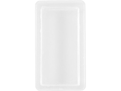 34x19mm Clear Glass Rectangle Bezels – 5 Piece Pack
