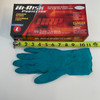 HRP Disposable Powder Free Nitrile Textured Gloves (Size Large) 50 Pairs