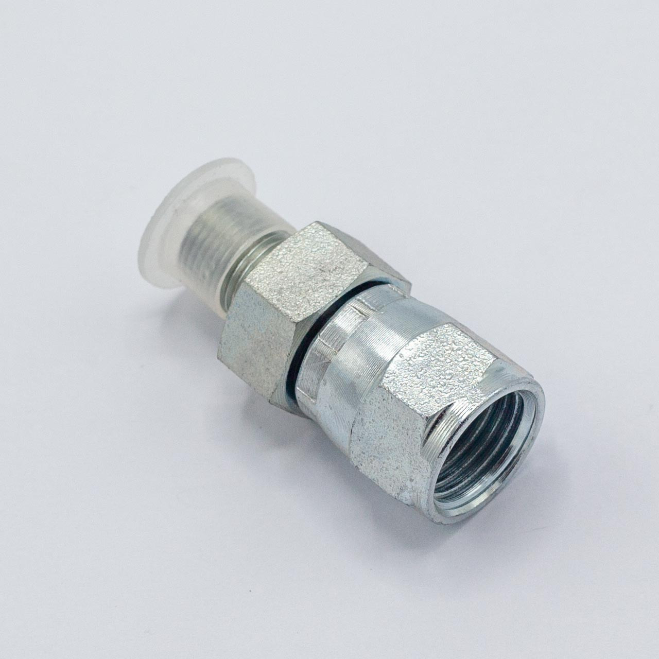 Graco Fusion AP, PC, MP Swivel, B side; 1/8 npt(m) x no. 6 JIC(f) for 2-hose or 4-hose manifold