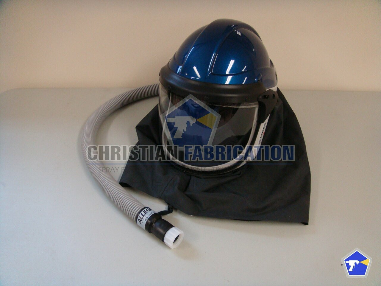 Allegro Deluxe Supplied Air Shield - Helmet