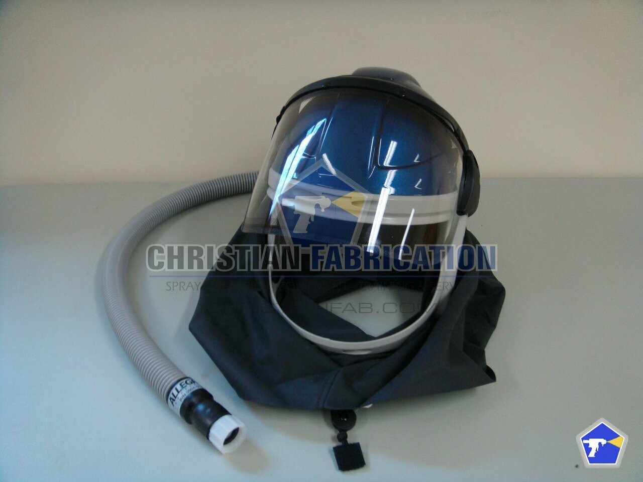 Allegro Deluxe Supplied Air Shield - Helmet