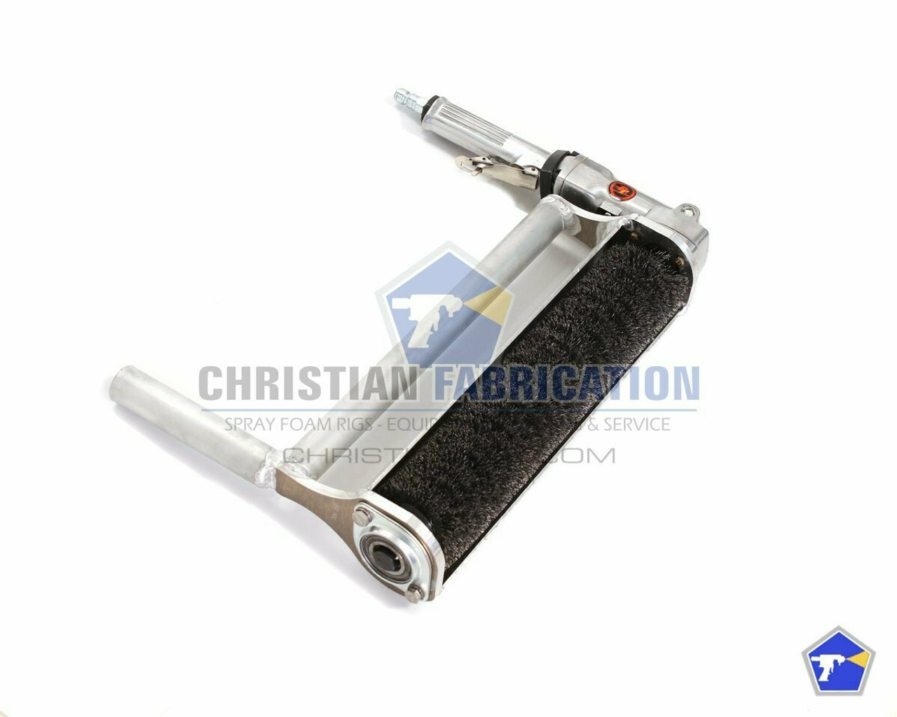 16 Foam Planer W Hard Wire Brush Air Motor Spray Foam Planer Christian Fabrication Spray Foam Supply