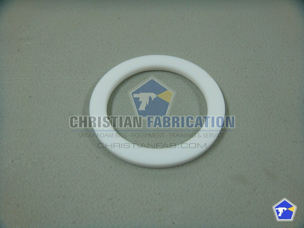 IPM Wear ring, Teflon, 1.989"OD x 1.5"ID x .127" dia.