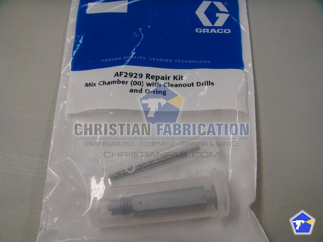 Graco Fusion AP Fusion Flat Pattern Mix Chamber Kit 1