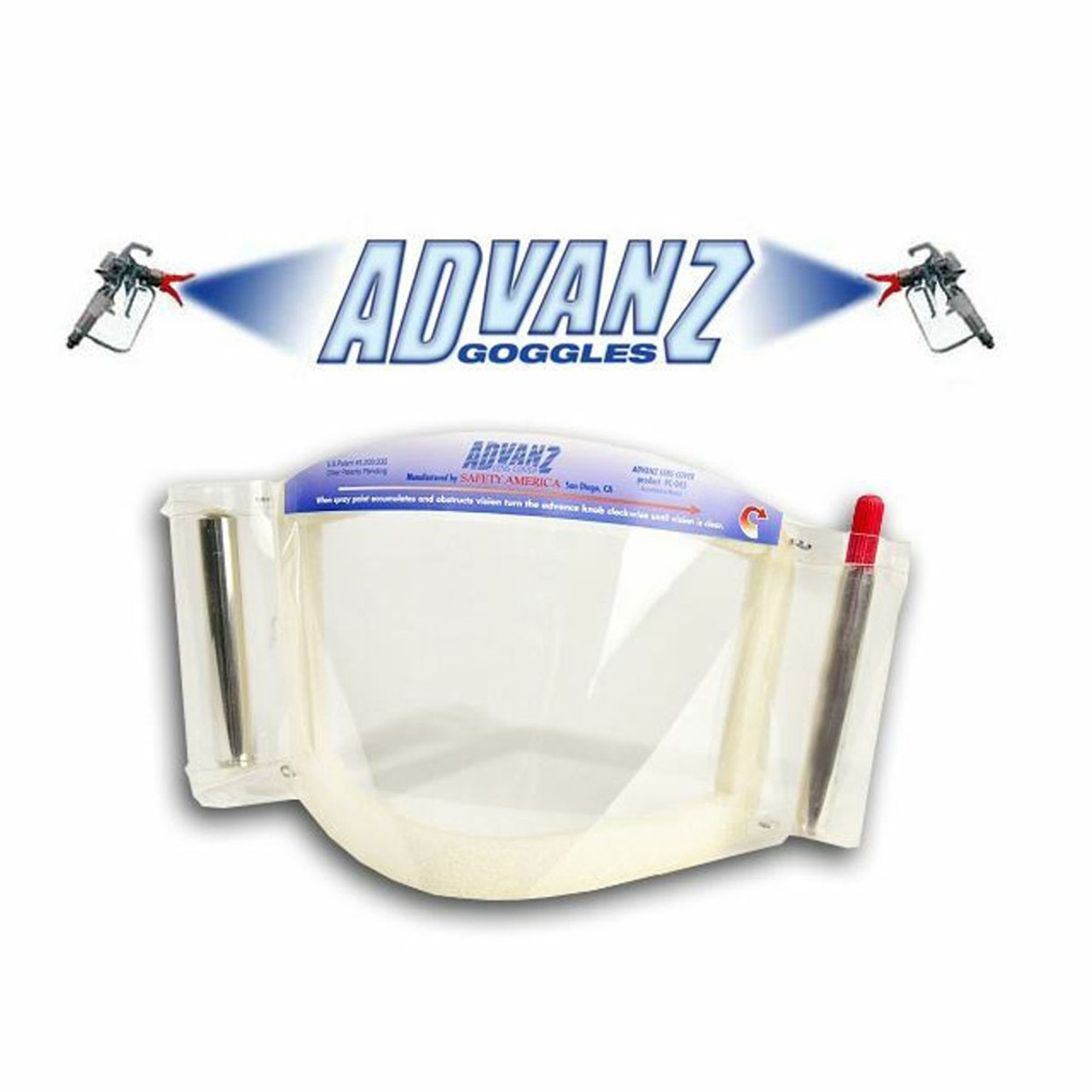 Advanz Spray Foam Goggles With Strap