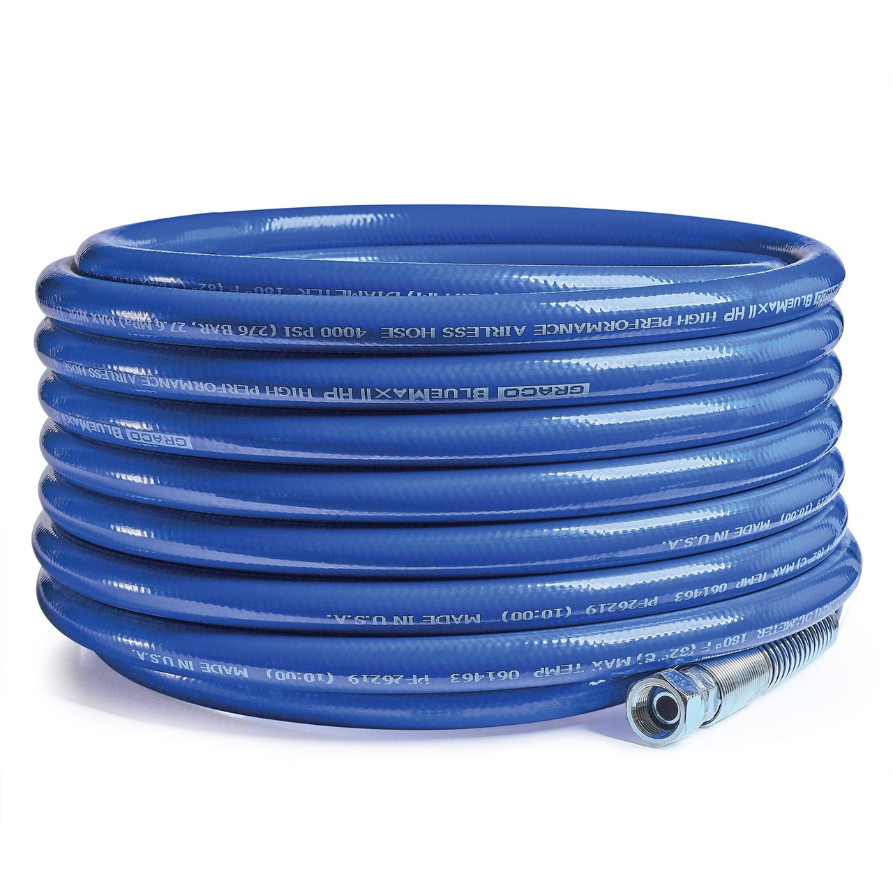 Graco BlueMax II HP Airless Hose, 1/2 in x 50 ft, 4000 psi