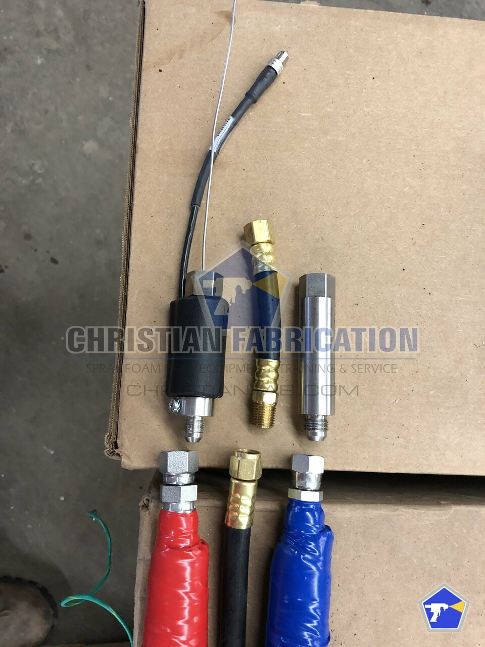 Fluid Temperature | Spray Foam Hoses | Christian Fabrication
