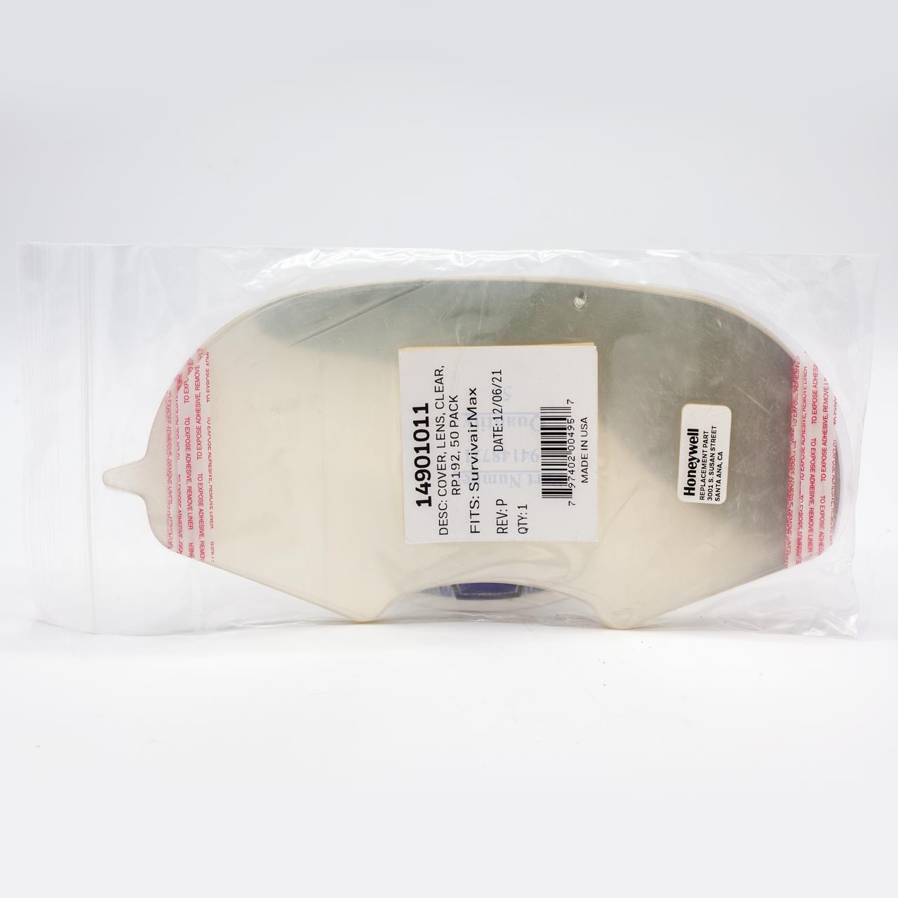 LENS COVER FOR 9901, 9902 & 8000 SERIES MASK (Pack of 50)