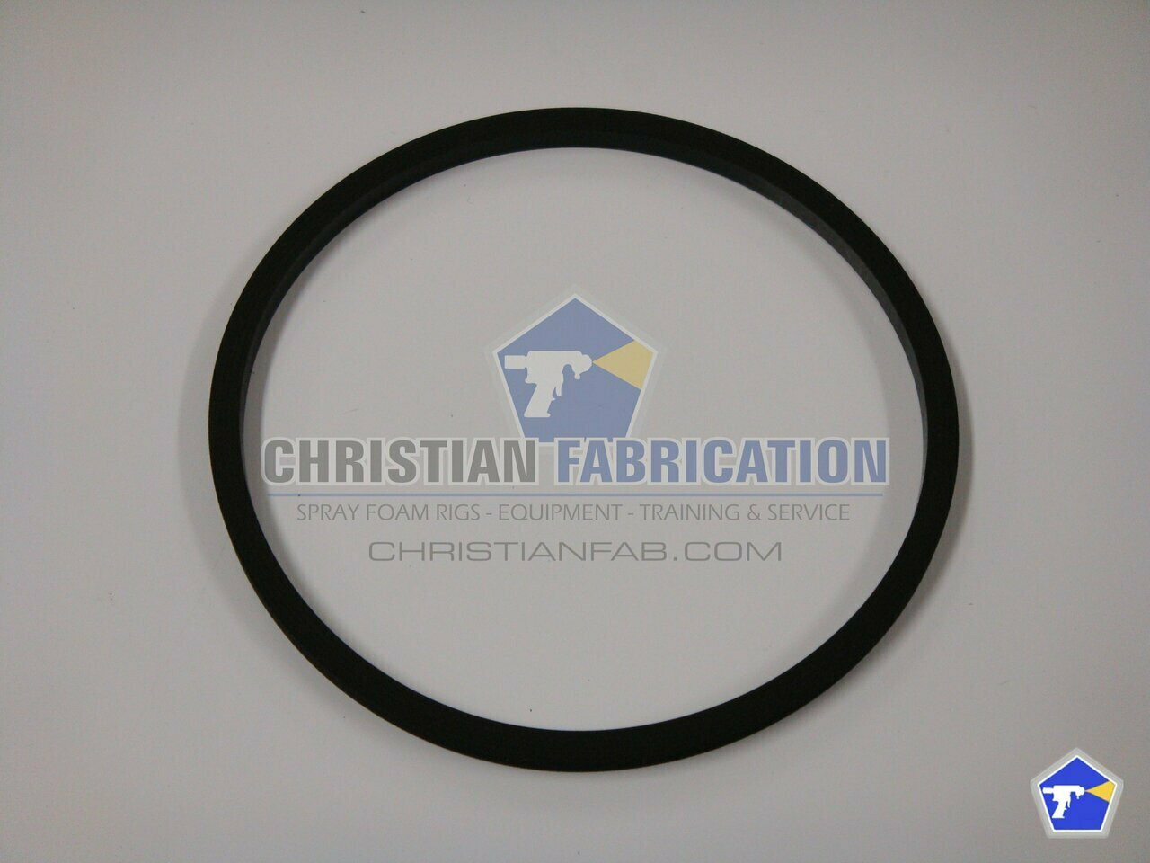 IPM O-Ring, Buna, square cut, 3.251"OD x 2.858"ID x .133"